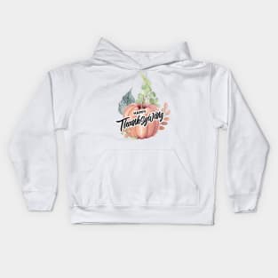 Happy Thanksgiving Kids Hoodie